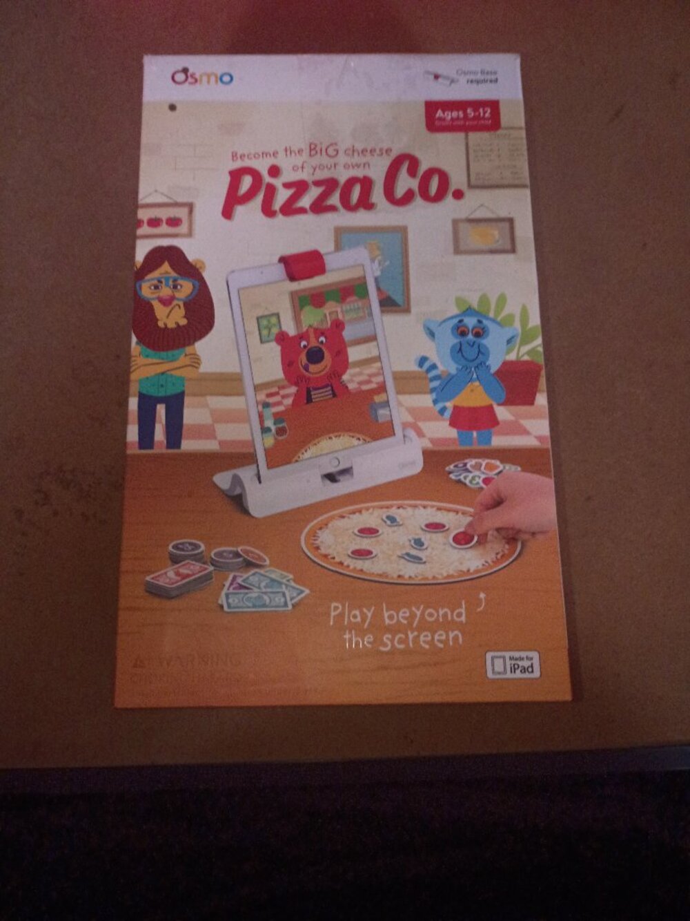 Osmo Pizza Co. Starter Kit for iPad - Ages 5-12 Grows With Your Child